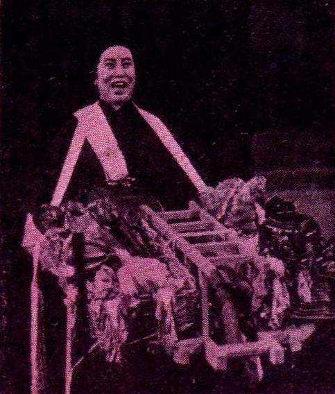 常香玉在《柳河湾》中饰演快嘴郭大脚